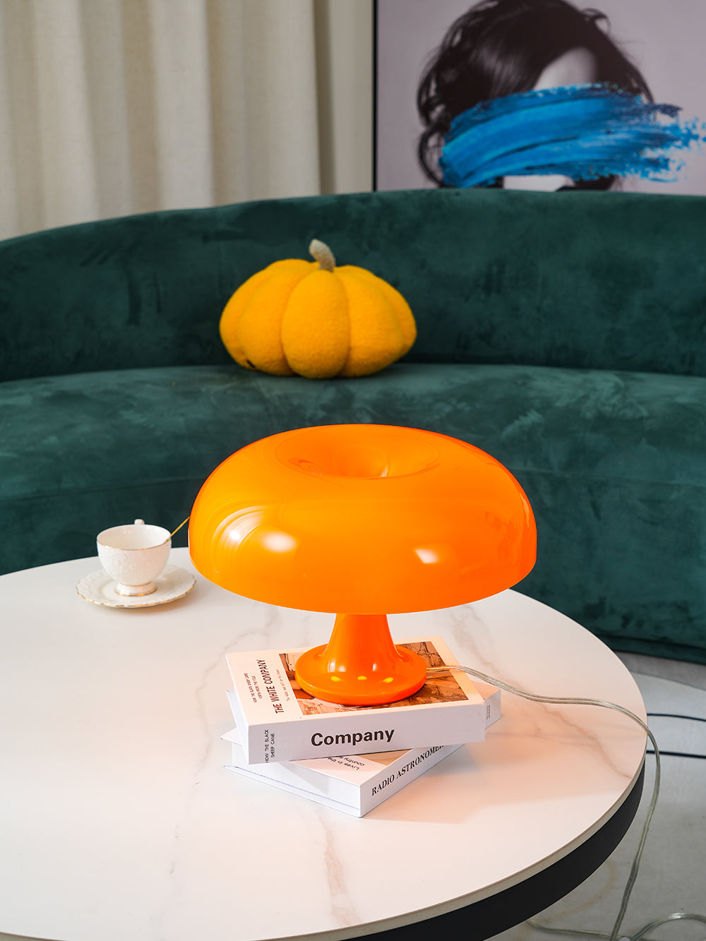 Lámpara de mesa tipo seta Naraila