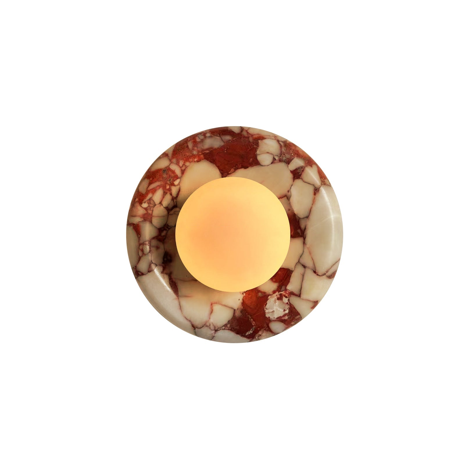 Aplique de pared globo Bori