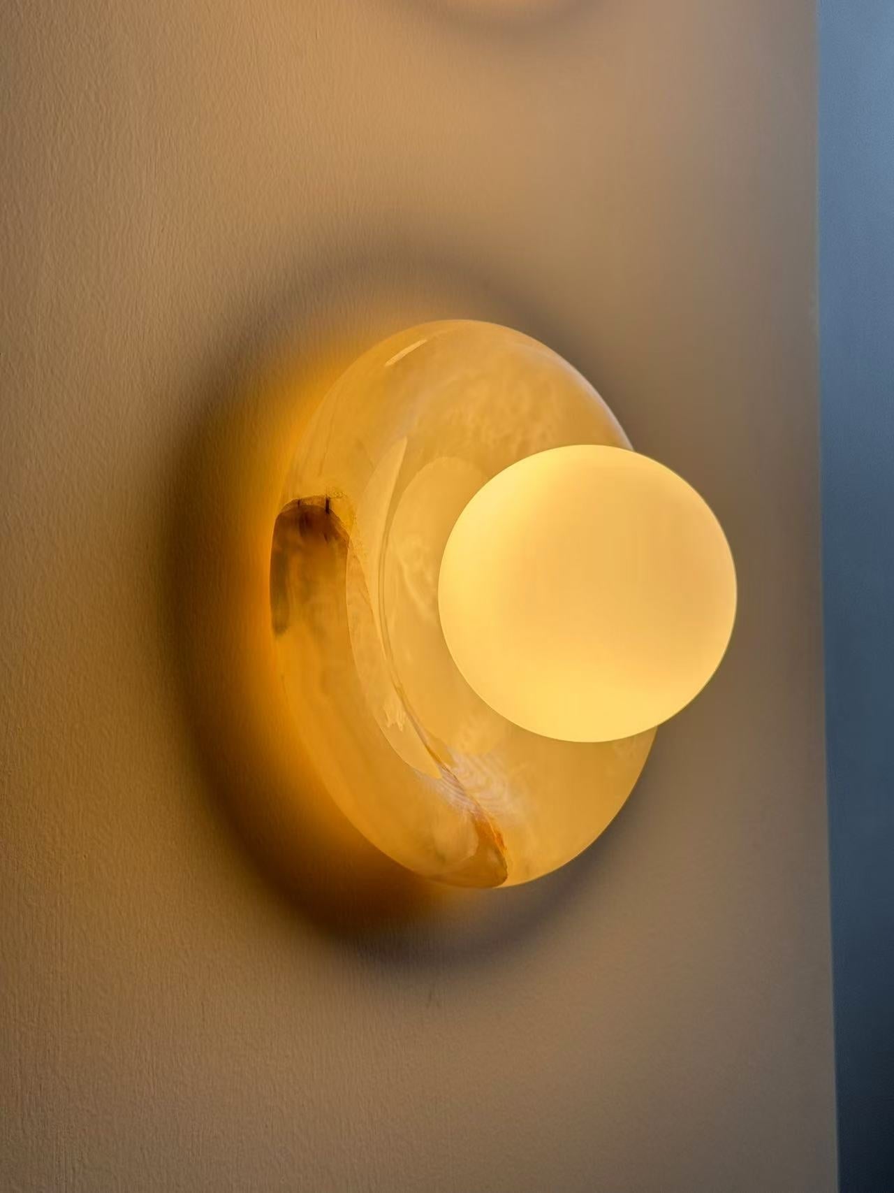 Aplique de pared globo Biaona