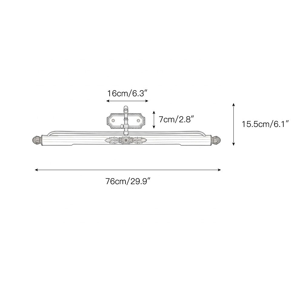 Aplique de pared lineal Mador