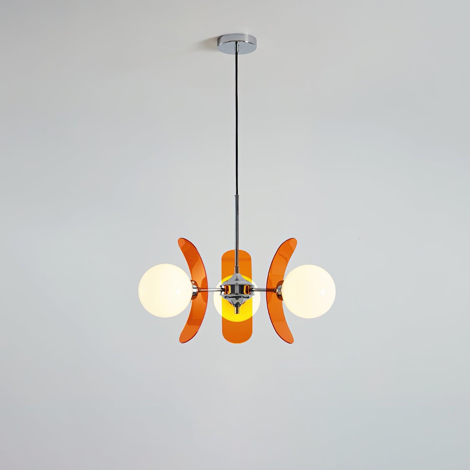 Lámpara de araña floral Liaero