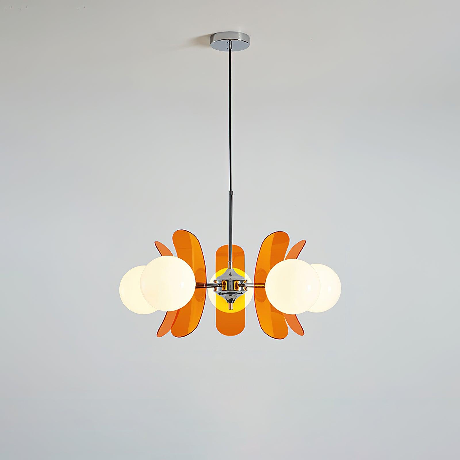 Lámpara de araña floral Liaero