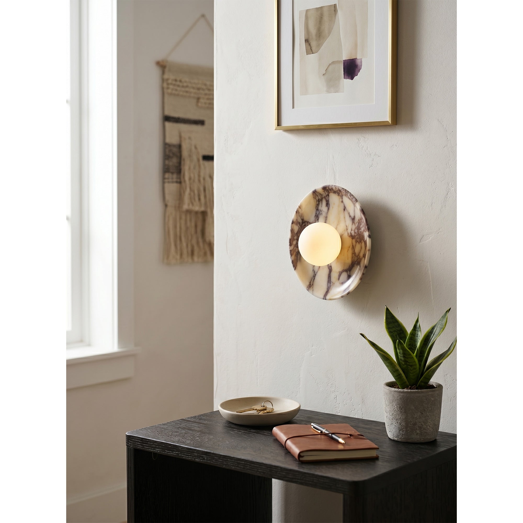 Aplique de pared globo Briizo