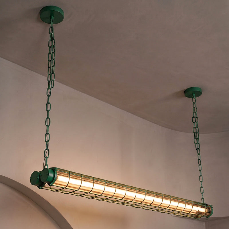 Lámpara colgante tubular Doraeo