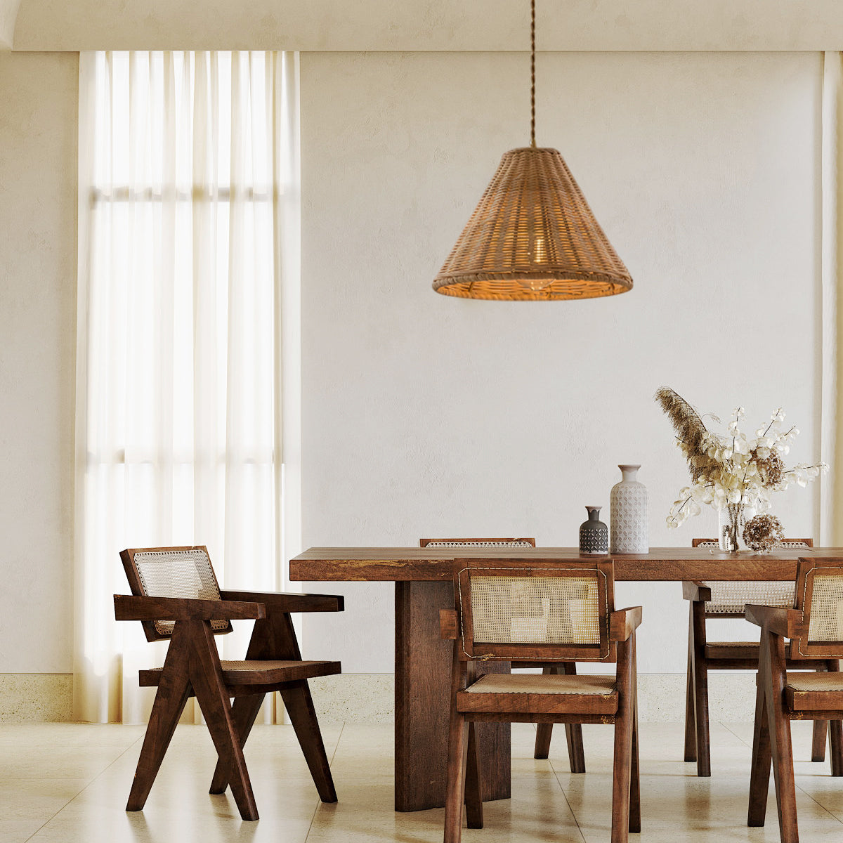 Rattan Shirley Pendant Lamp – detail 16