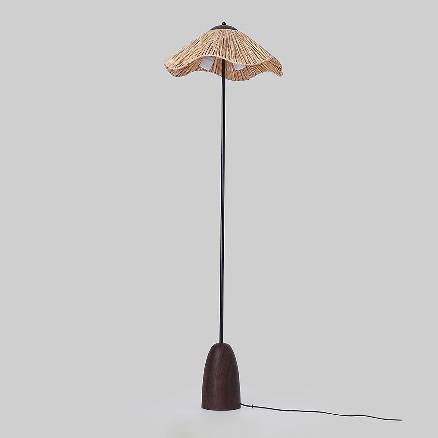 Lámpara de pie retro Endora