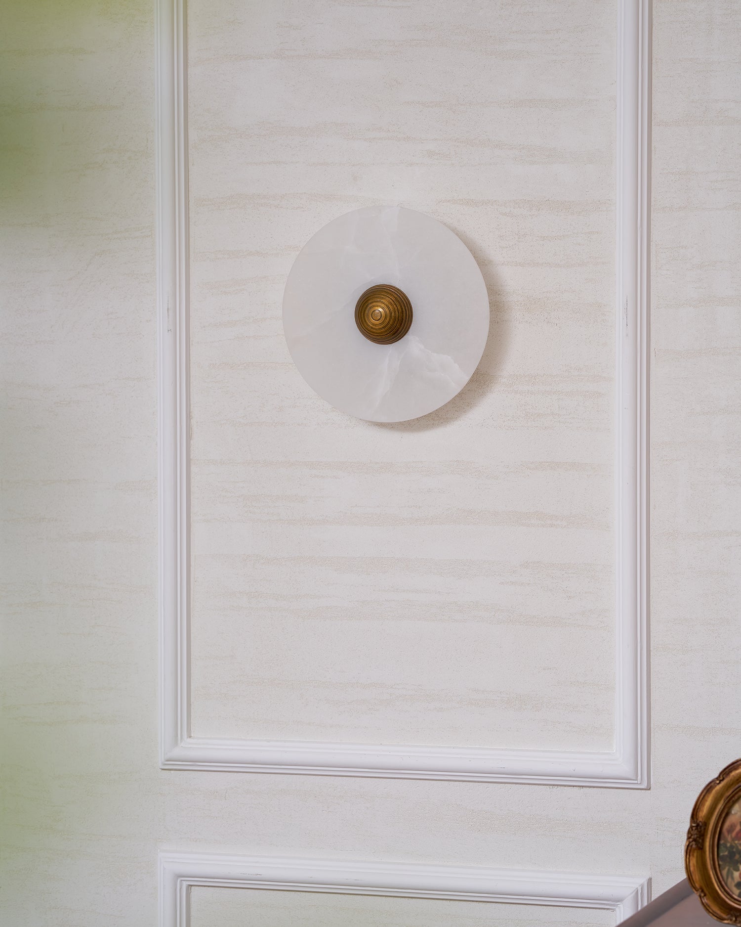 Aplique de pared redondo Ismarven