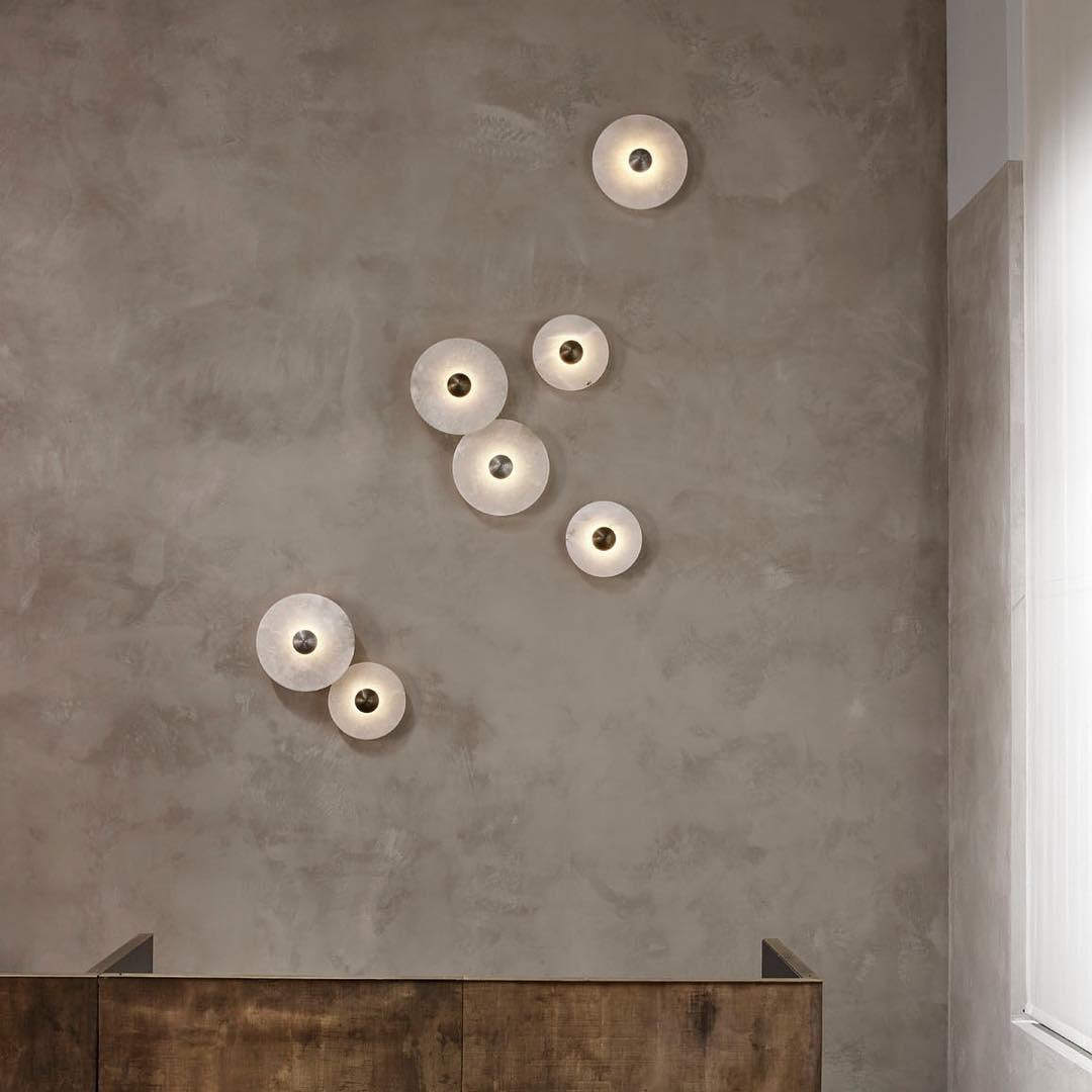 Aplique de pared redondo Anaon