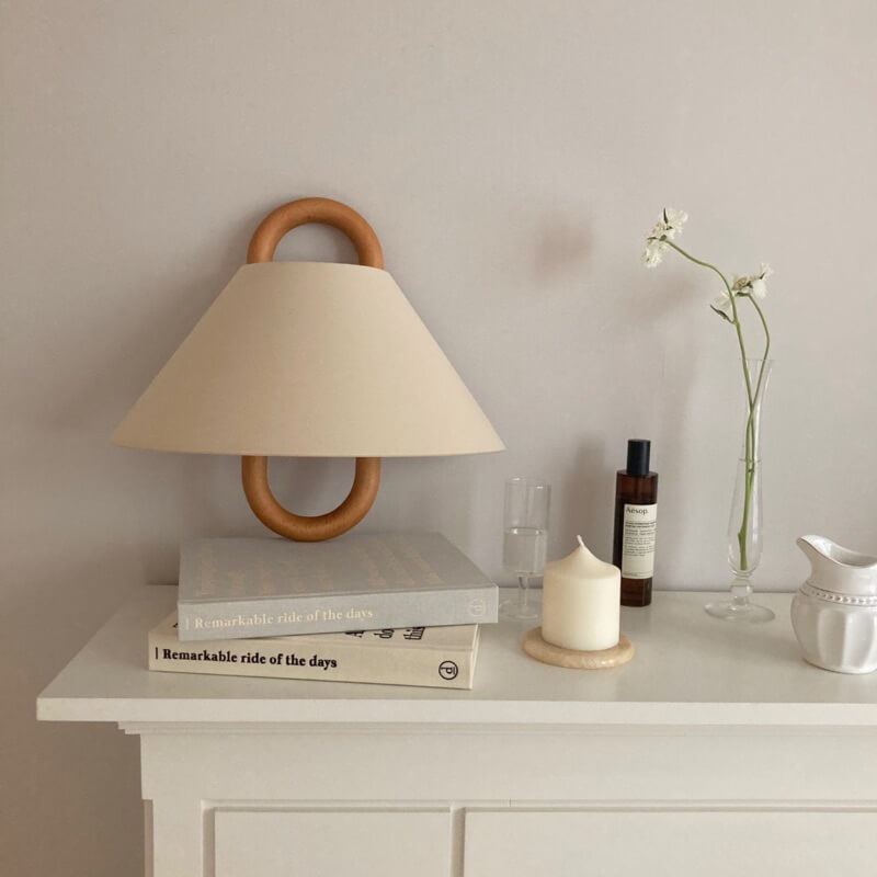 Aplique de pared semicircular Maraa