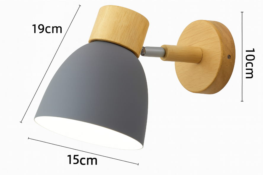 Aplique de pared cónico Lanoel