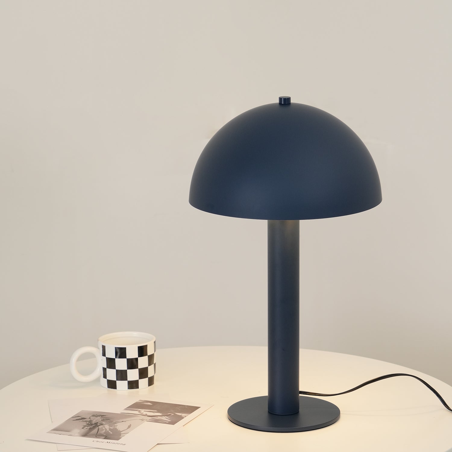 Lámpara de mesa tipo seta Giraoa
