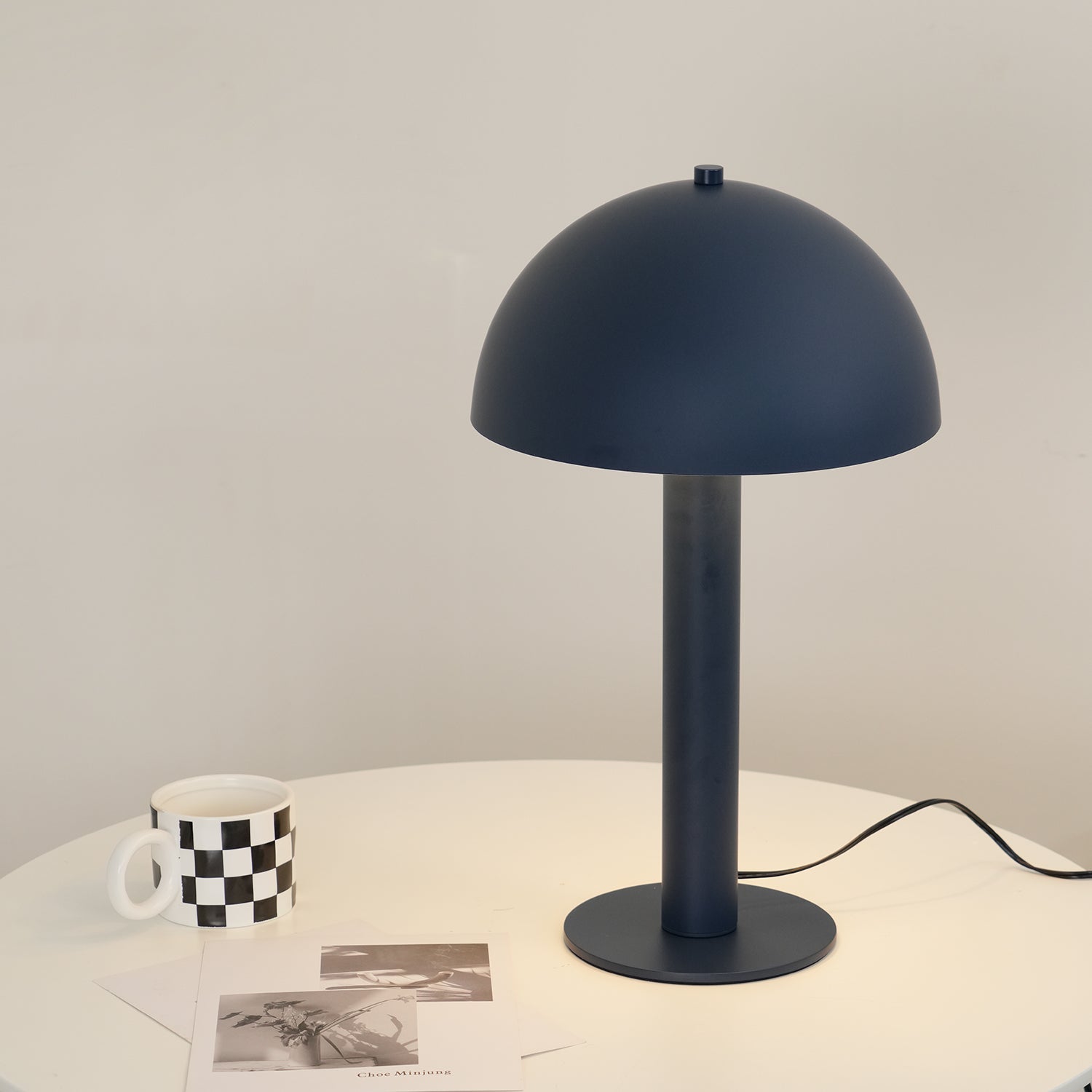 Lámpara de mesa tipo seta Giraoa