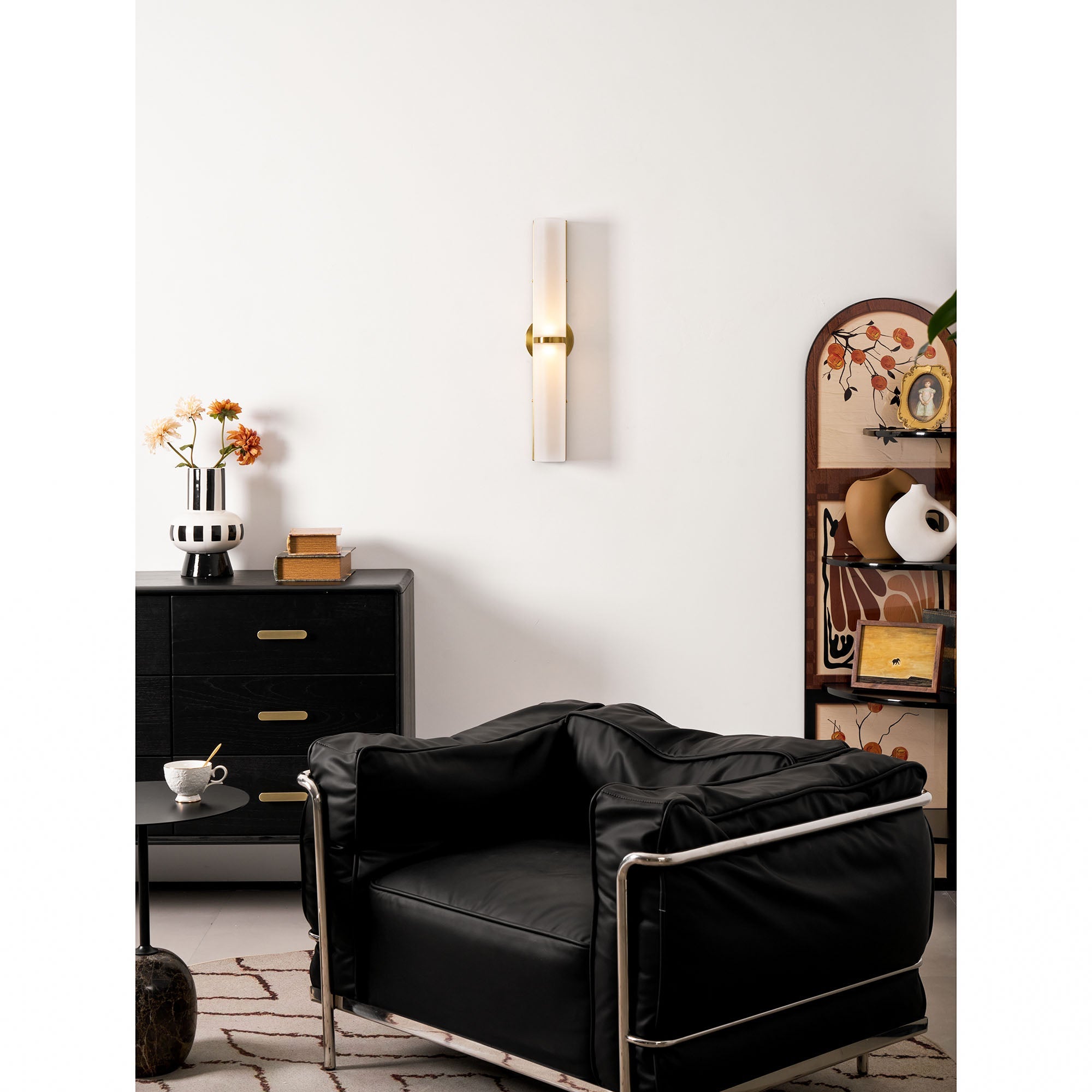Aplique de pared tubular Olmiven