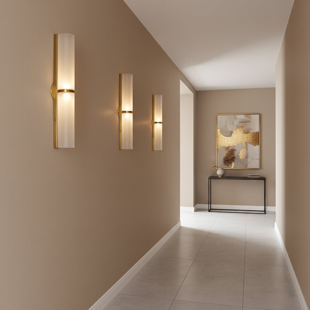Aplique de pared tubular Olmiven