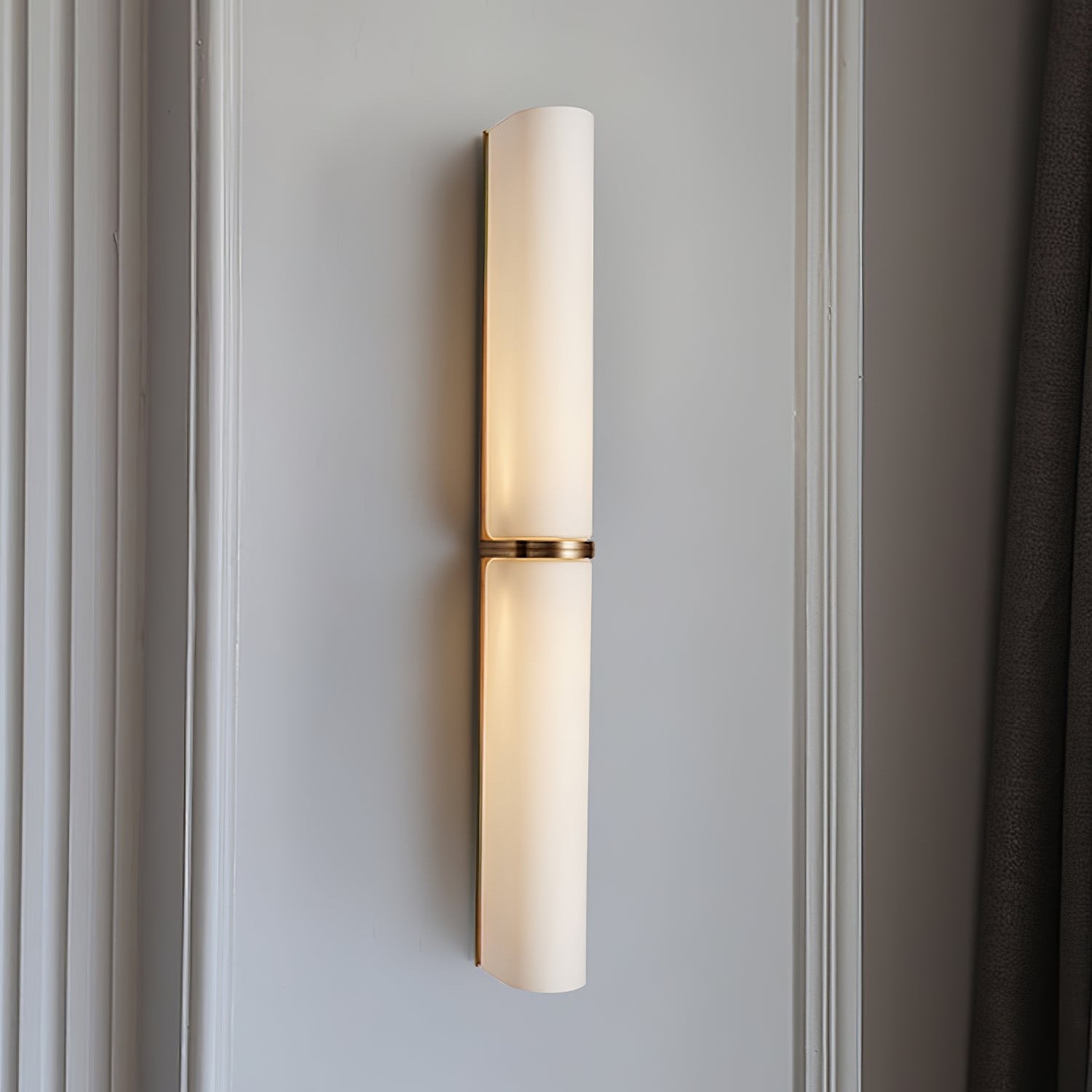 Aplique de pared tubular Olmiven