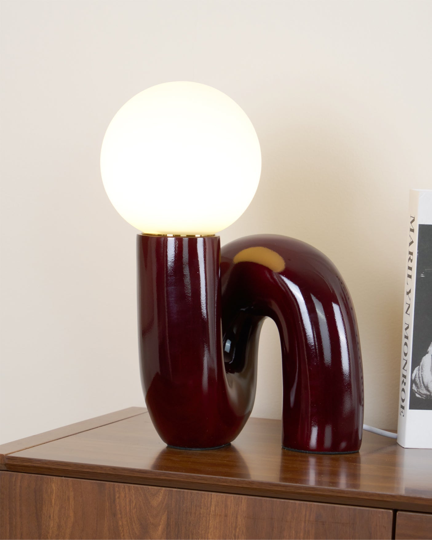 Lámpara de mesa espiral Aroal
