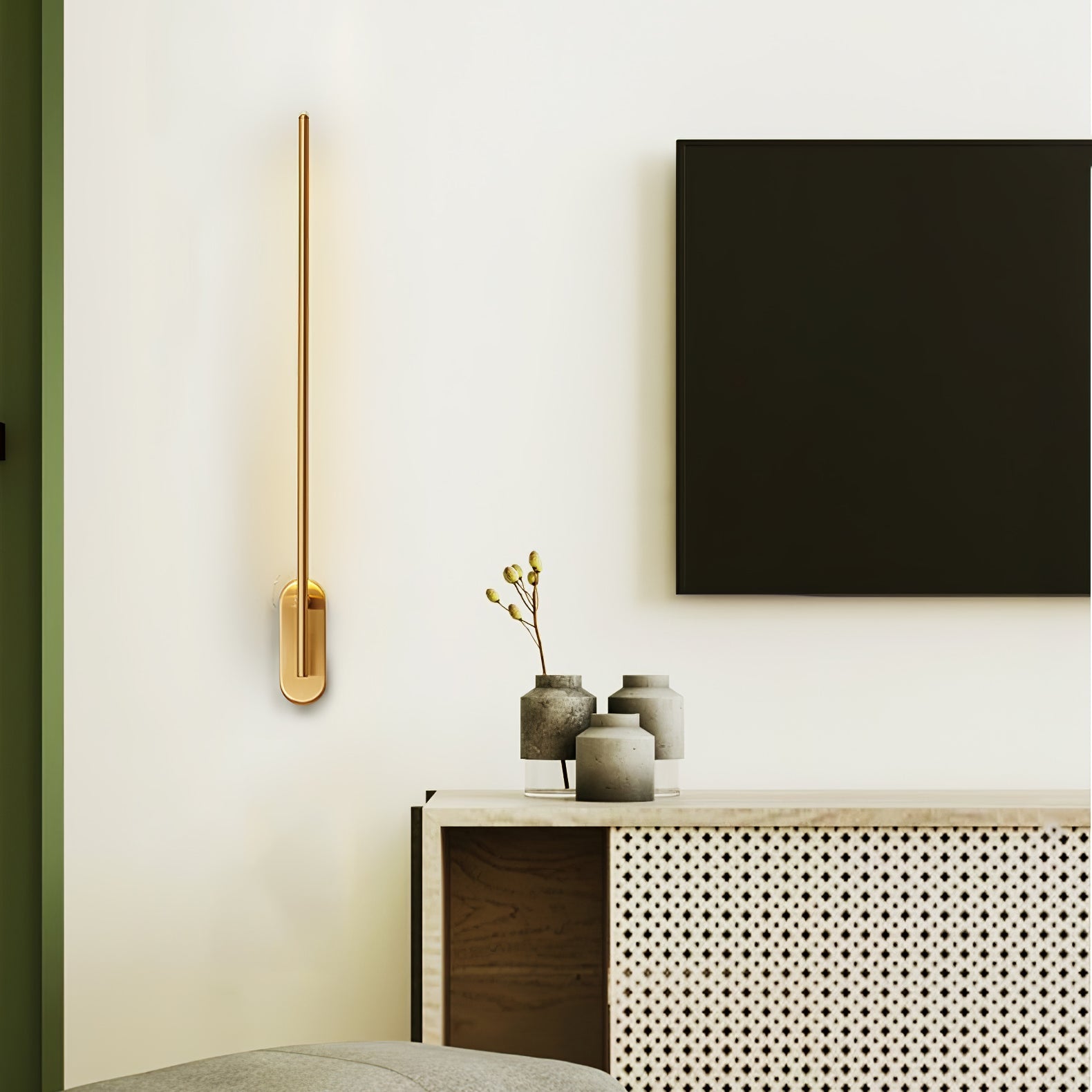 Aplique de pared lineal Lirioira