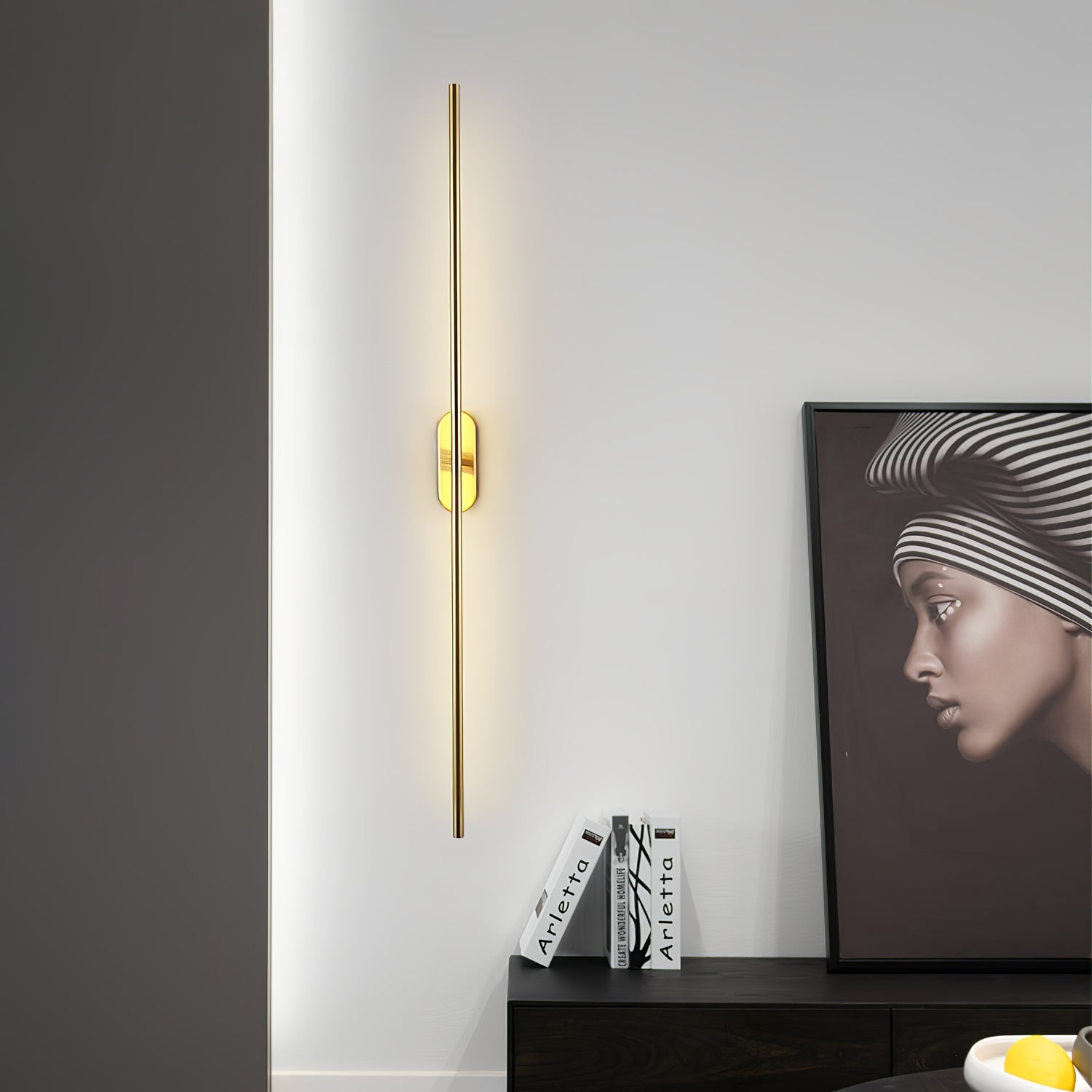 Aplique de pared lineal Lirioira