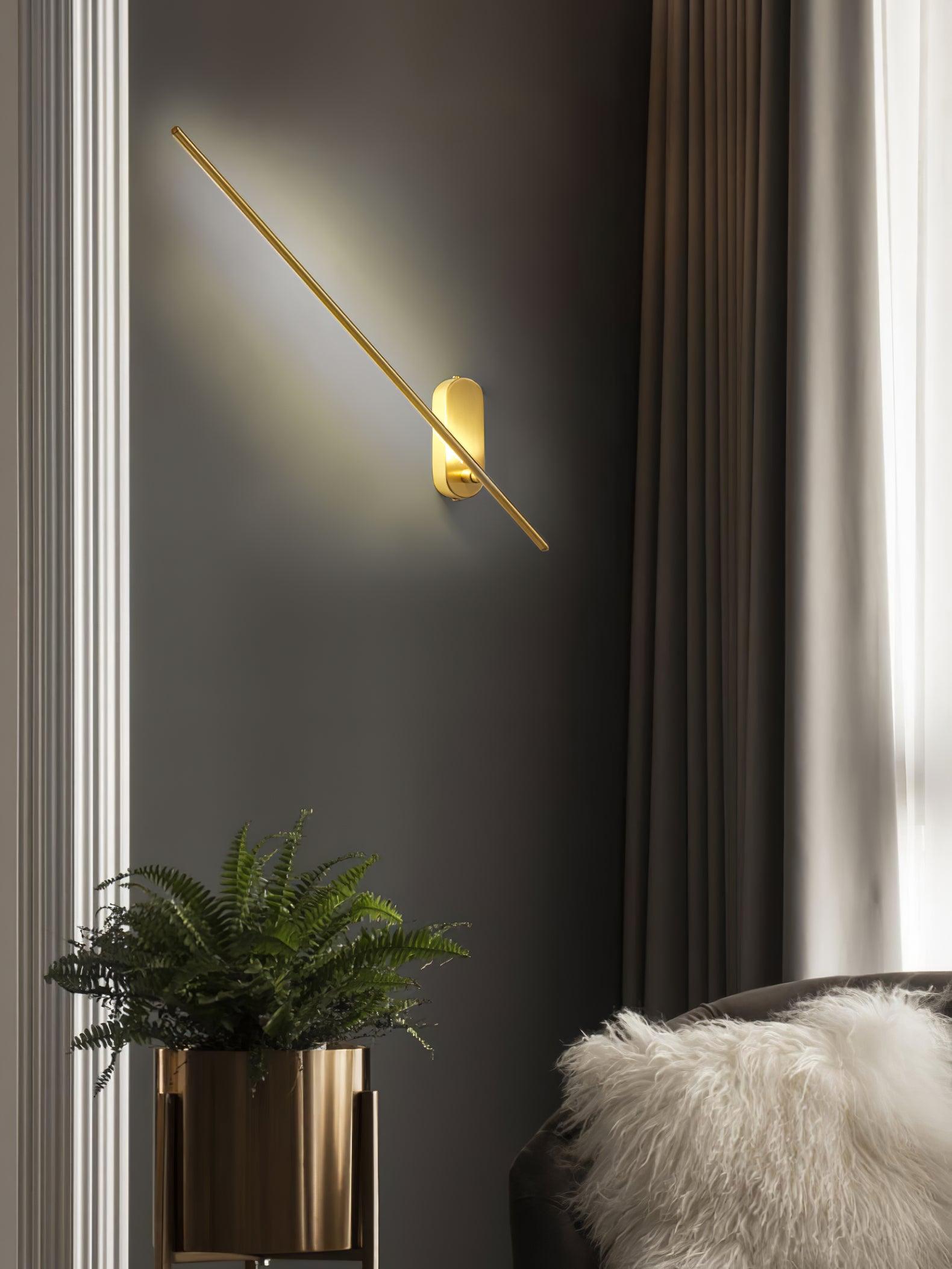 Aplique de pared lineal Lirioira