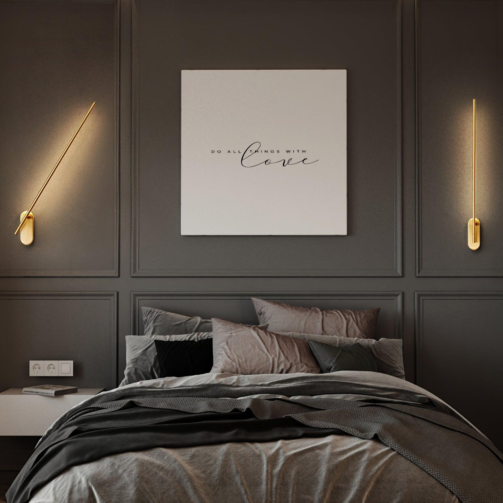 Aplique de pared lineal Lirioira
