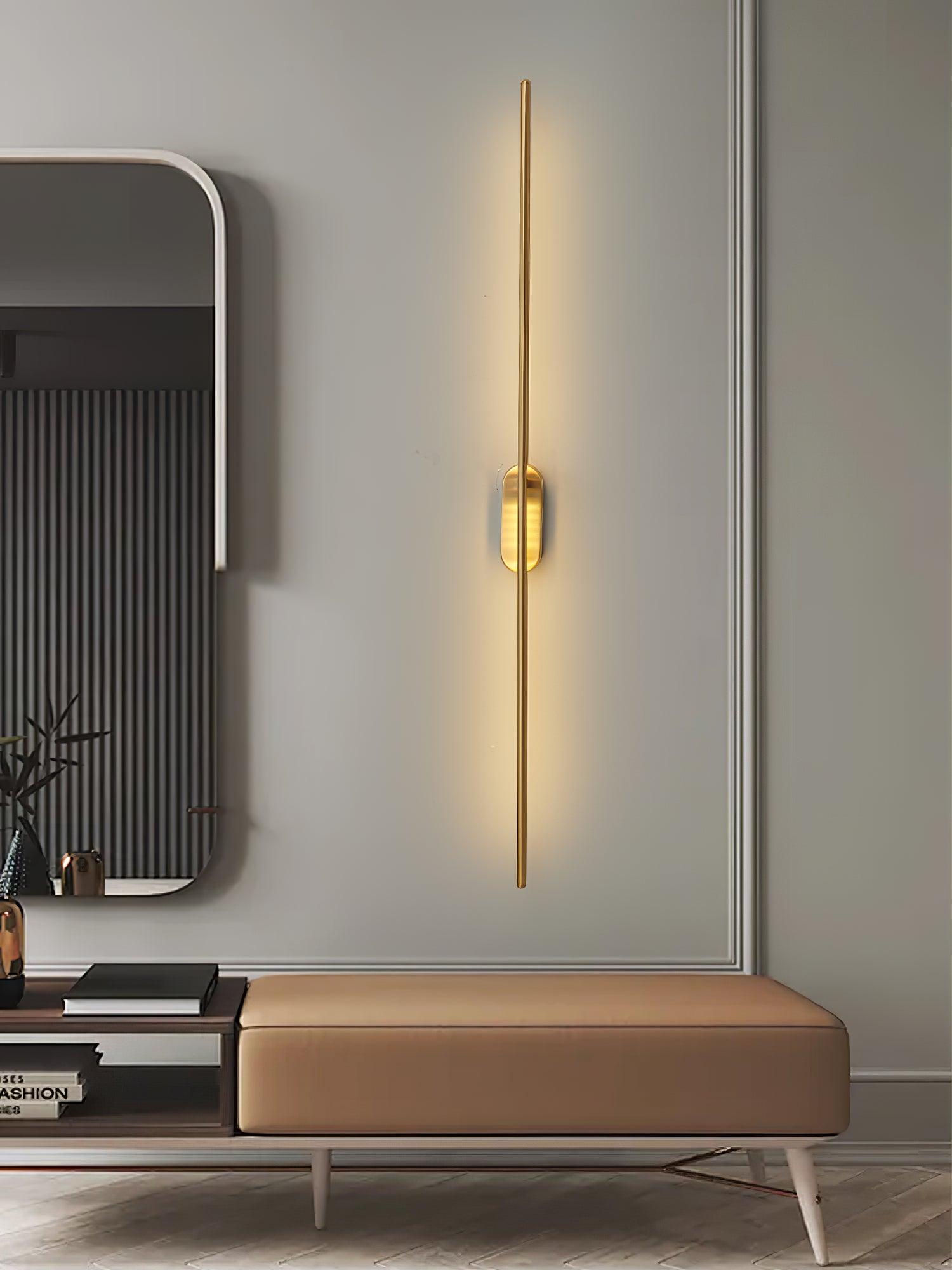 Aplique de pared lineal Lirioira