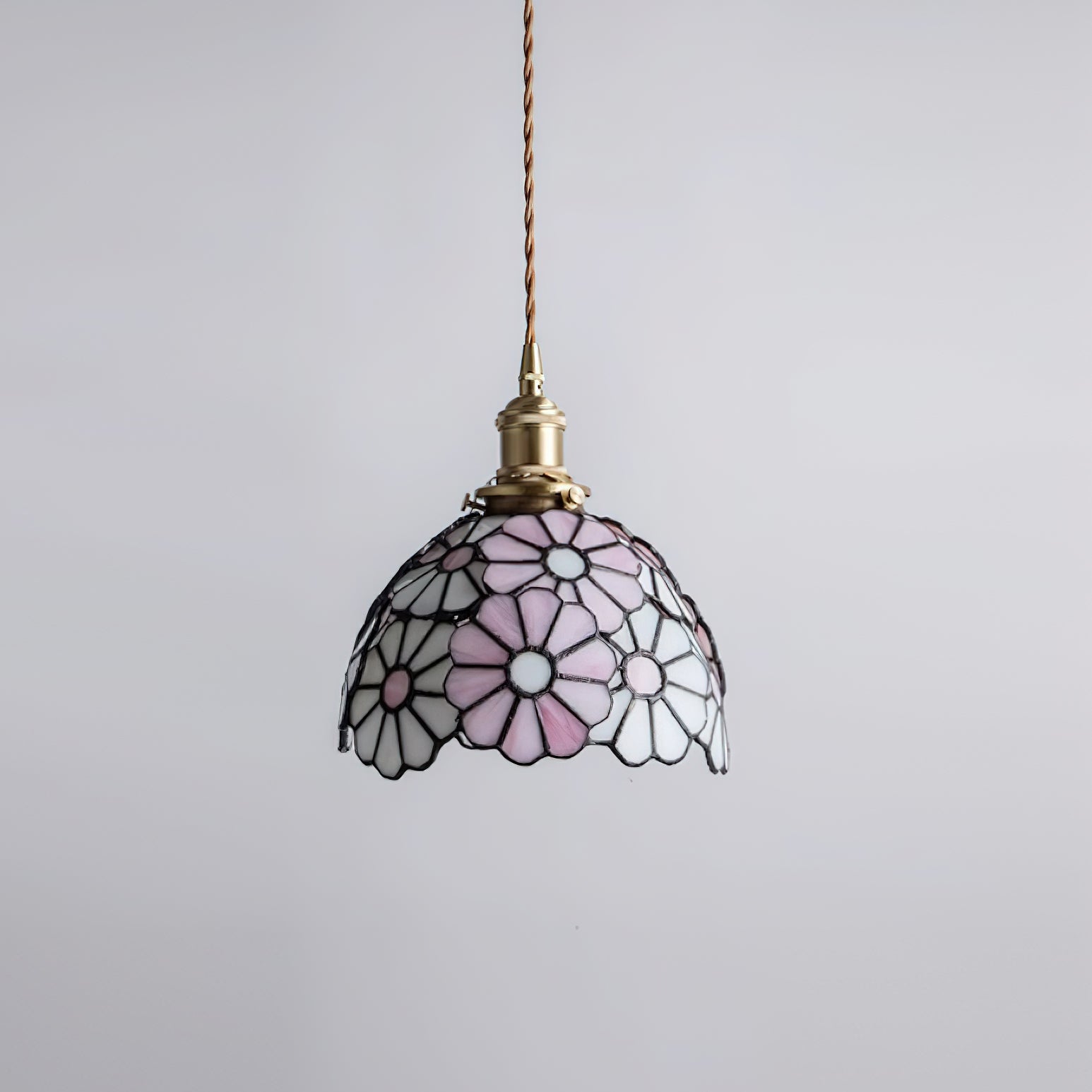 Lámpara colgante floral Arienta