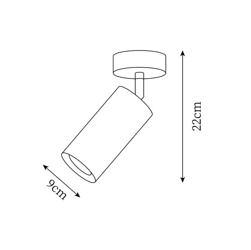 Plafón orientable Brisaara