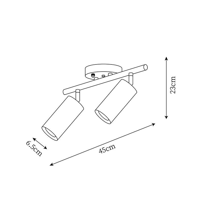 Plafón orientable Brisaara