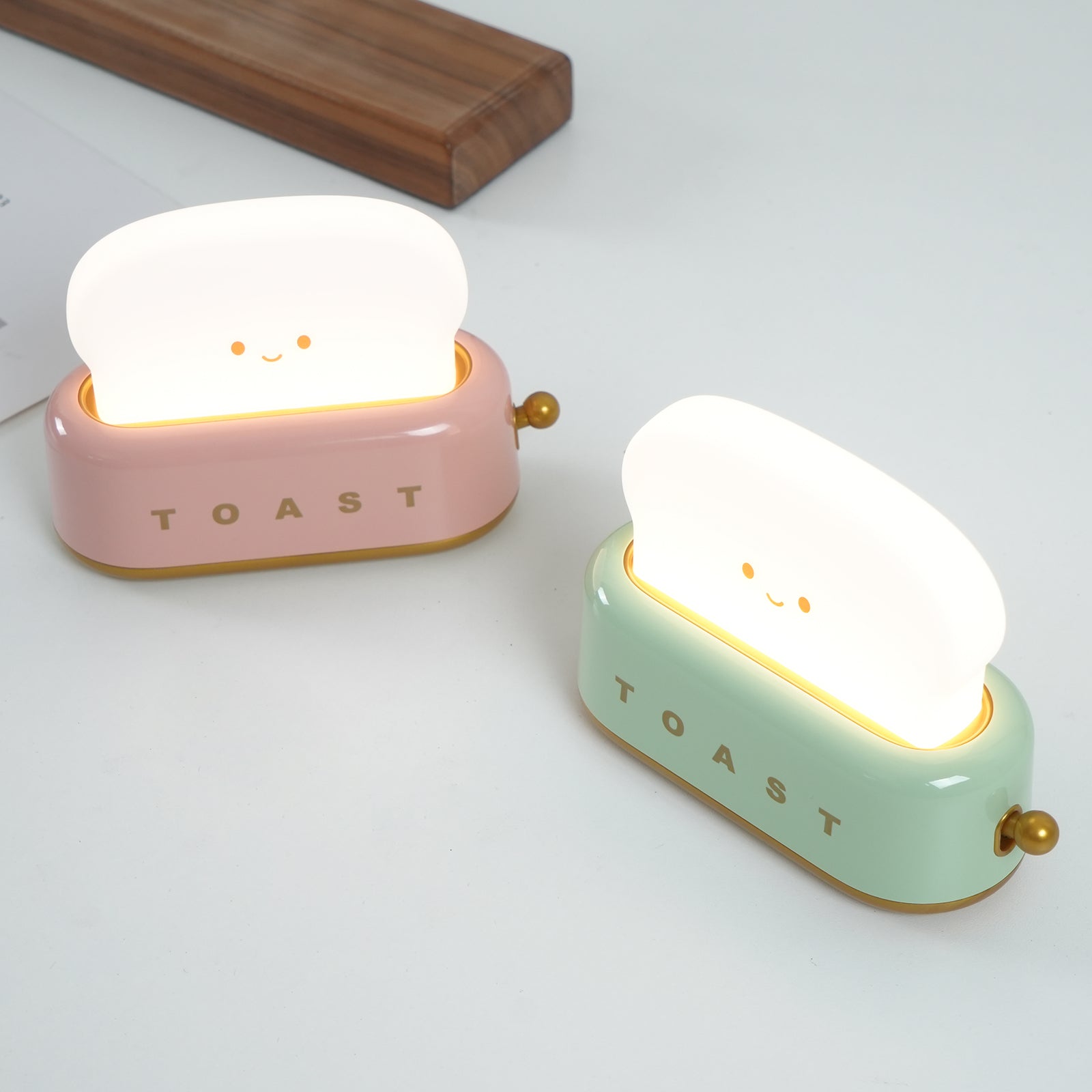 Lámpara de mesa retro Cruzio