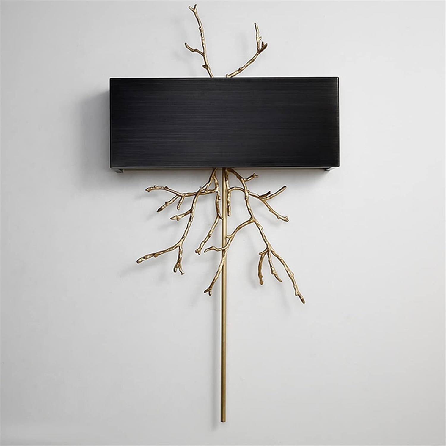 Aplique de pared escultórico Metalis