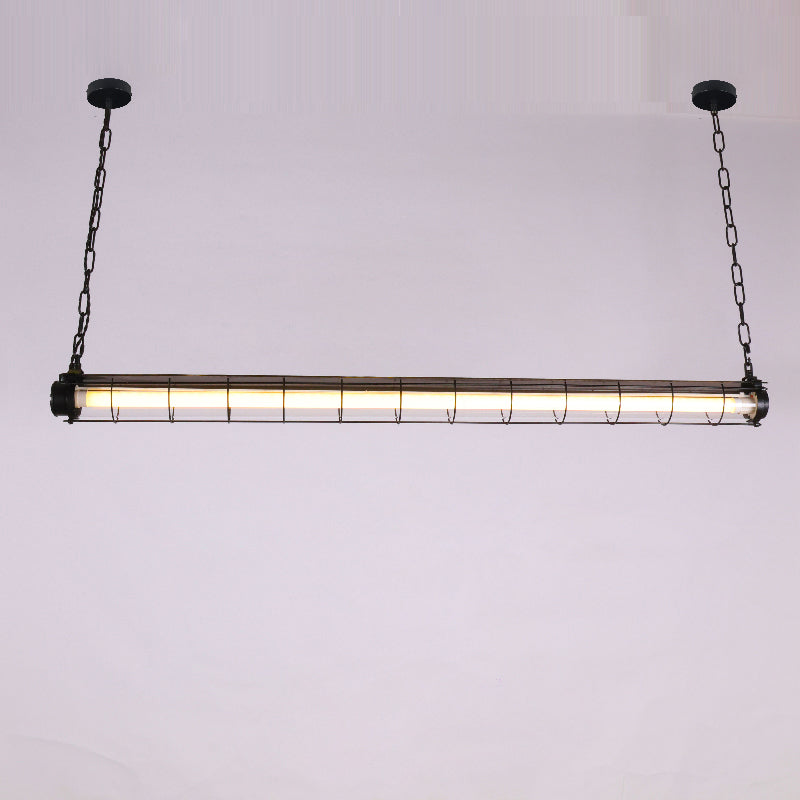 Lámpara colgante tubular Doraeo