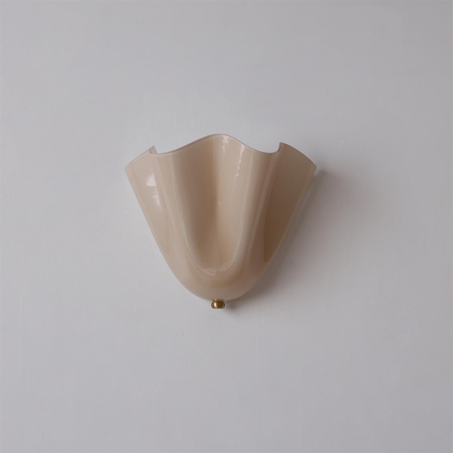 Aplique de pared escultural Miaon