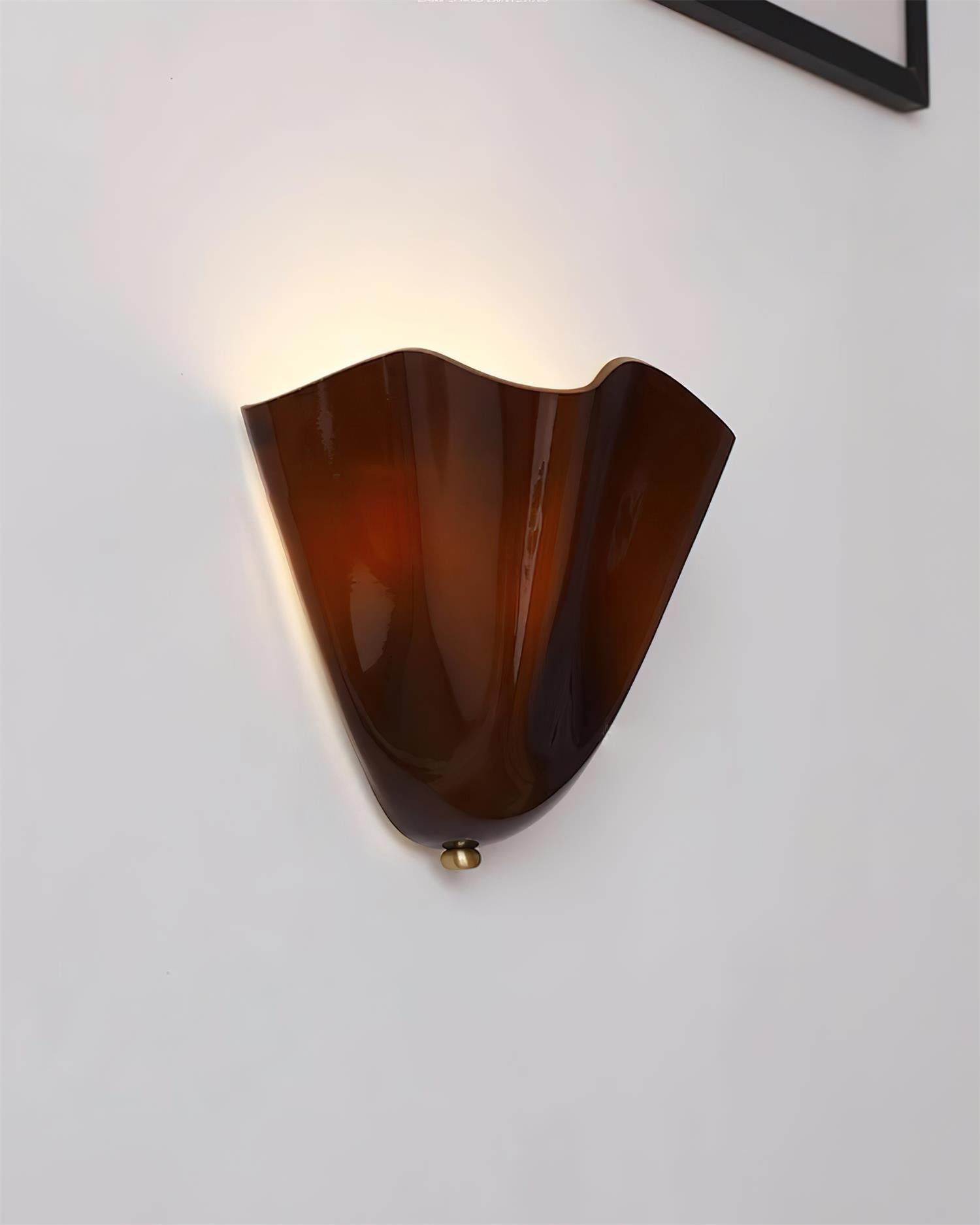 Aplique de pared escultural Miaon