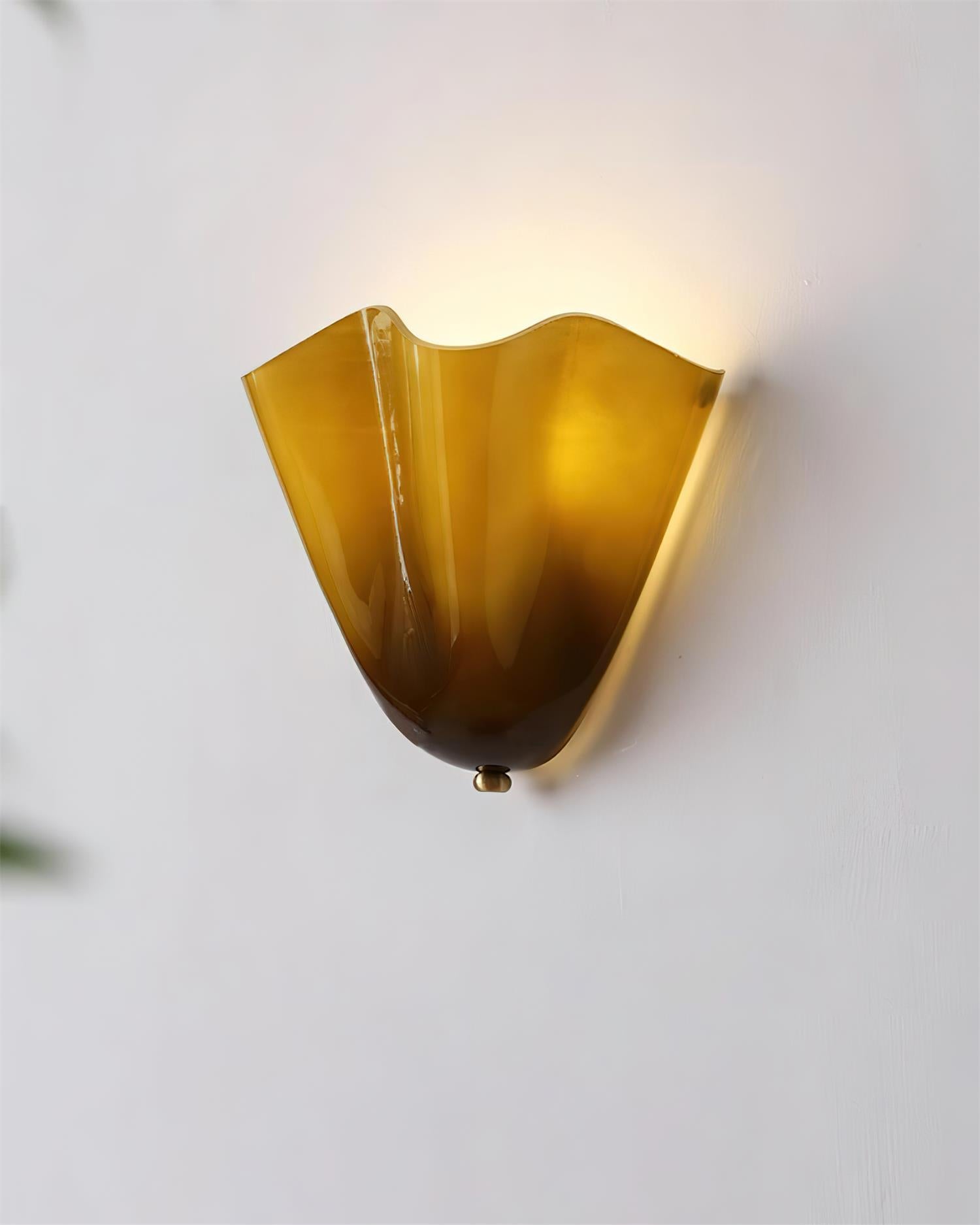 Aplique de pared escultural Miaon
