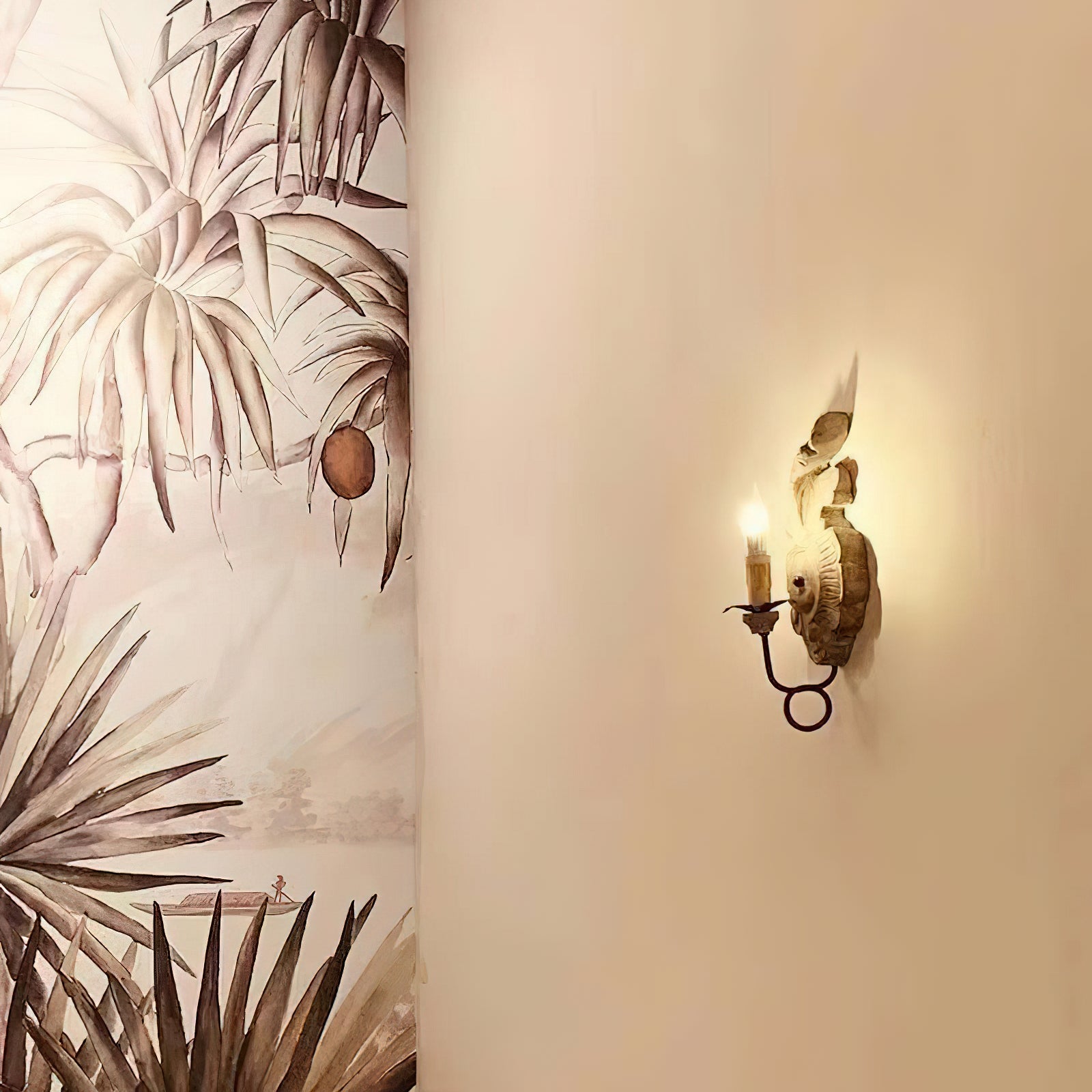 Aplique de pared vintage Mose