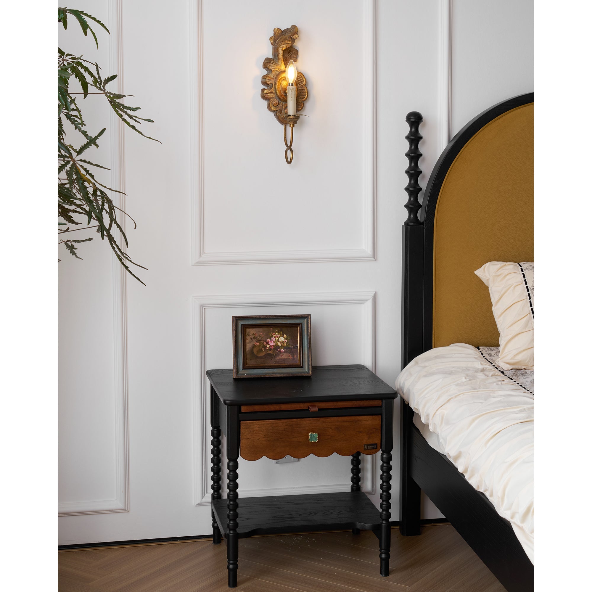 Aplique de pared vintage Mose