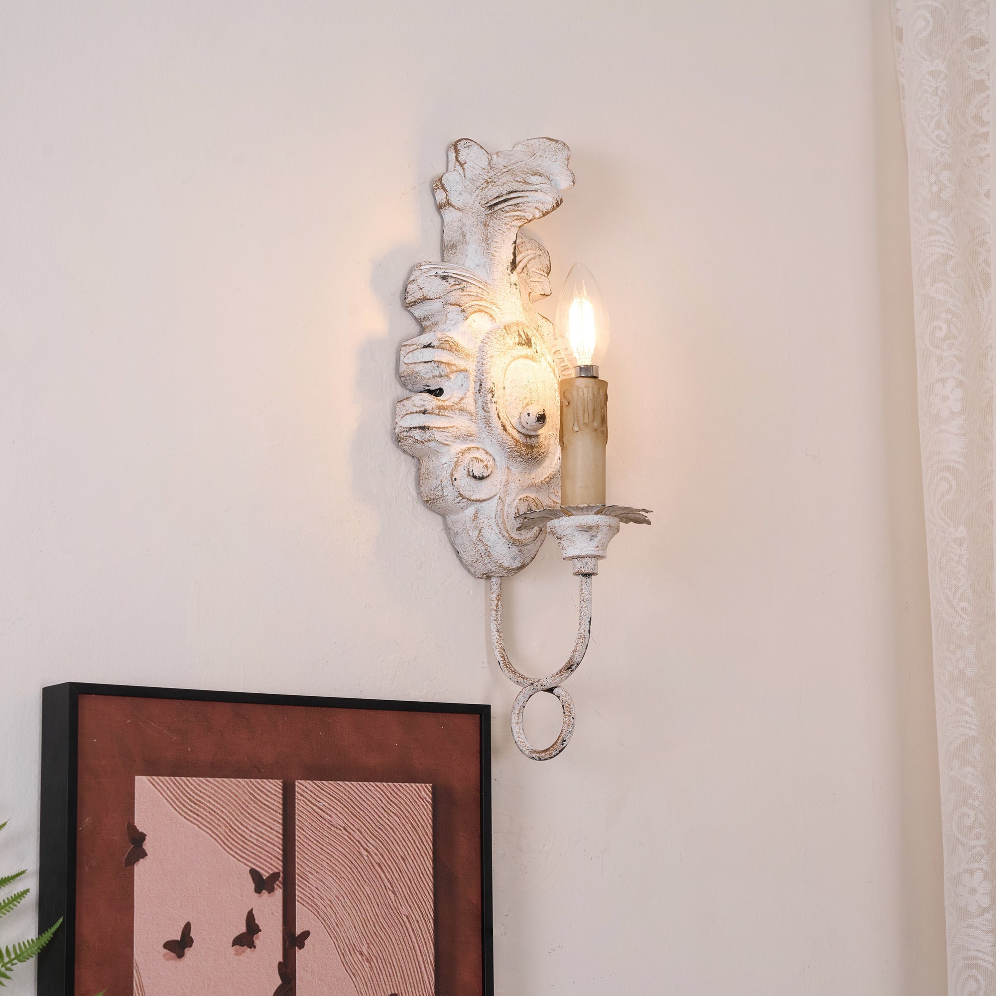 Aplique de pared vintage Mose