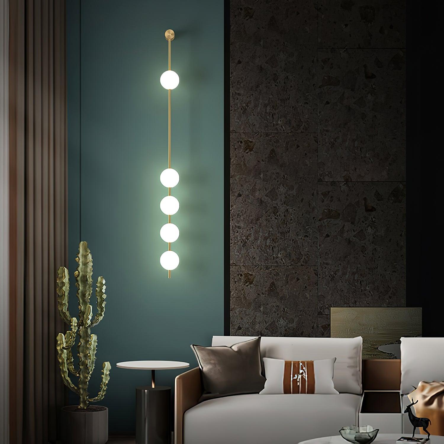 Aplique de pared globo Brisaoro