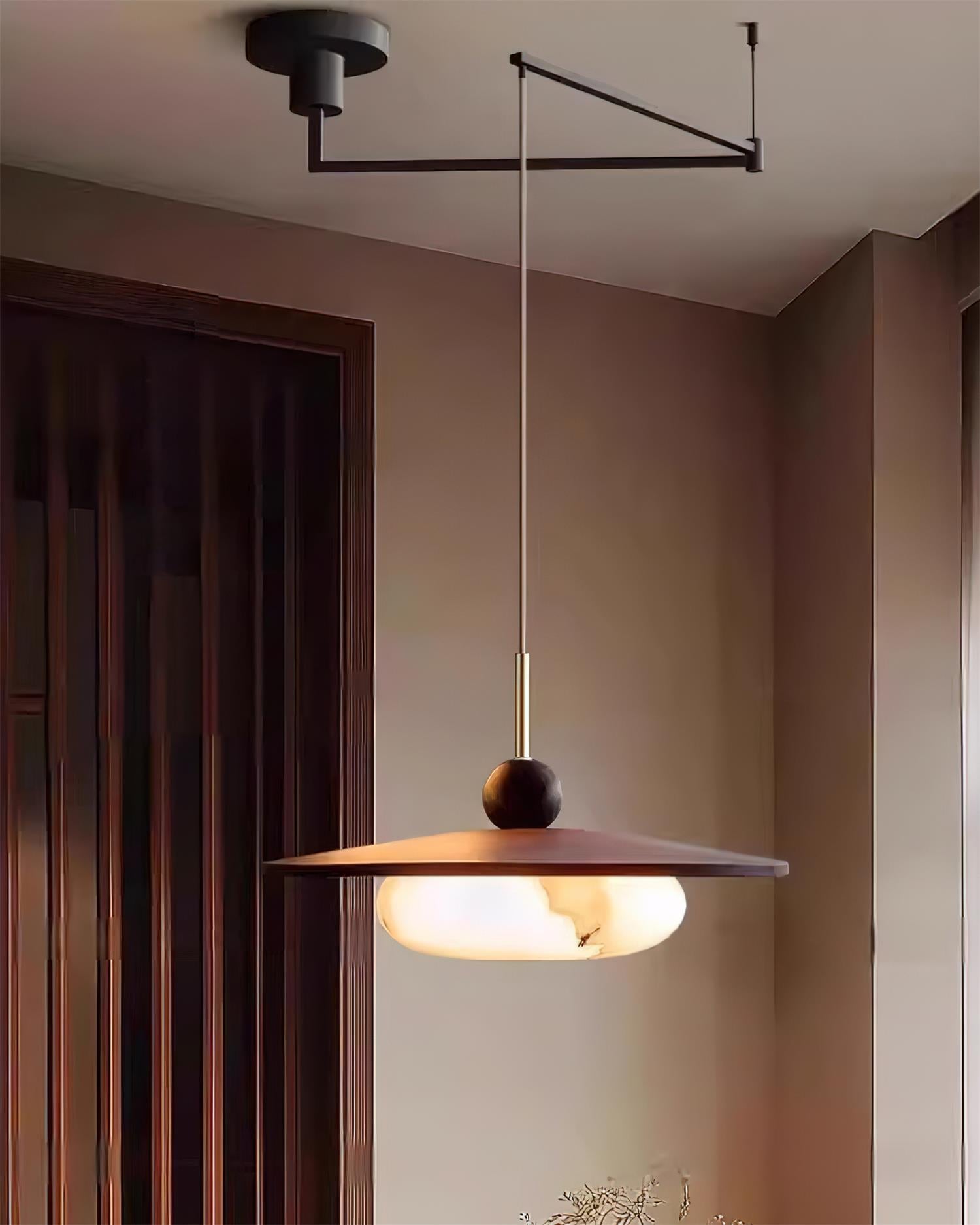 Lámpara colgante orientable Aireano