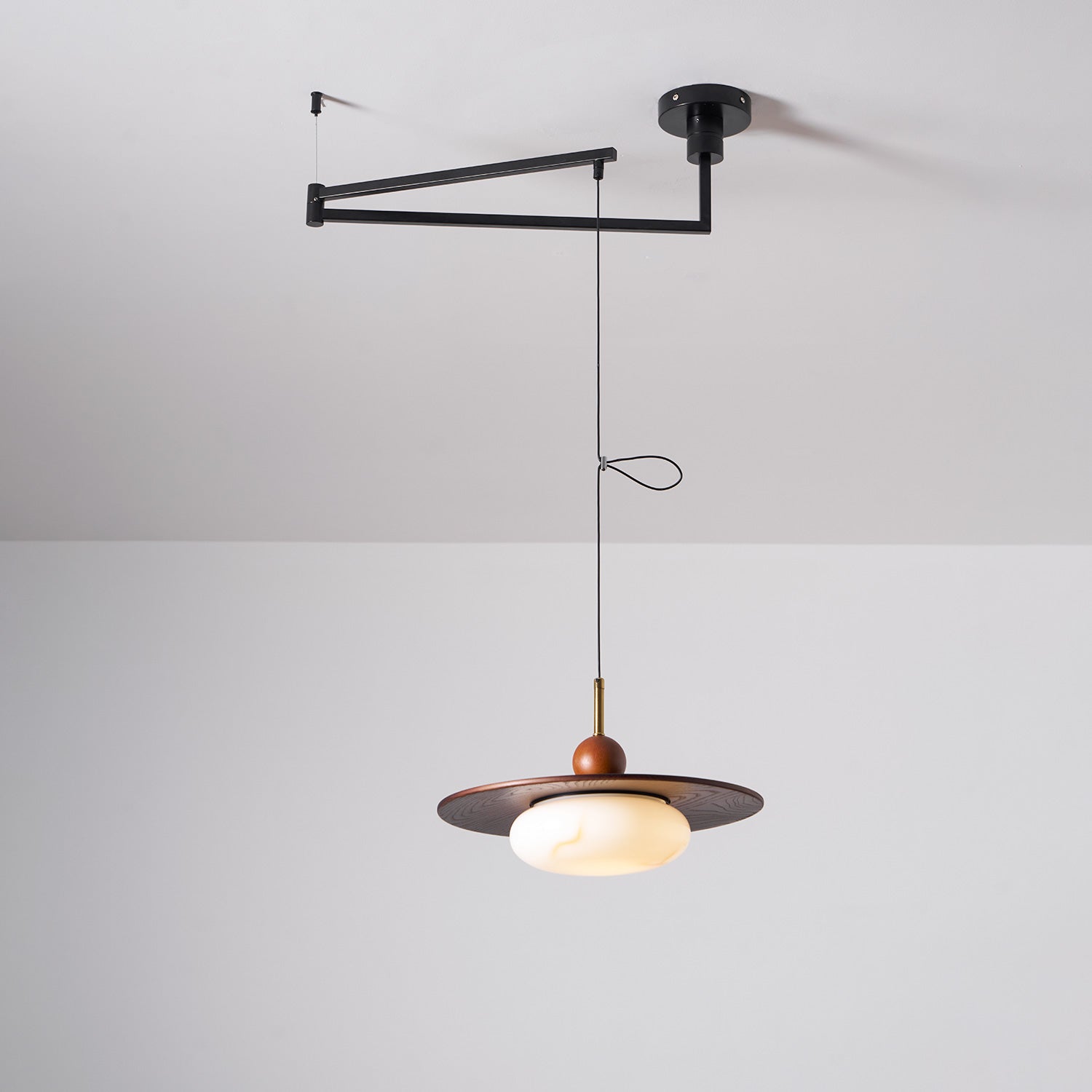Lámpara colgante orientable Aireano