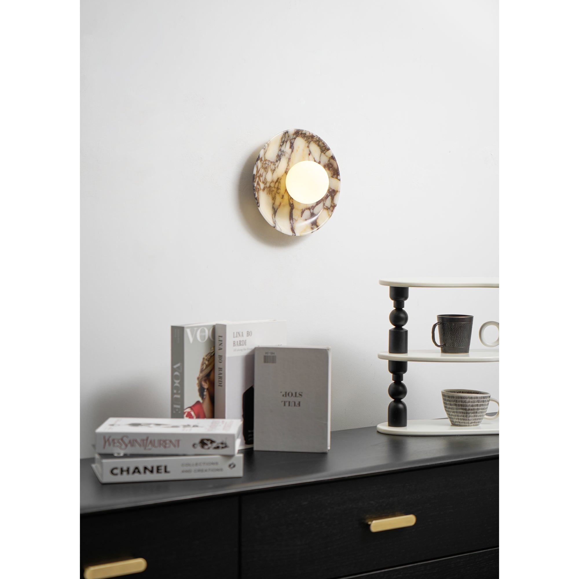 Aplique de pared globo Briizo