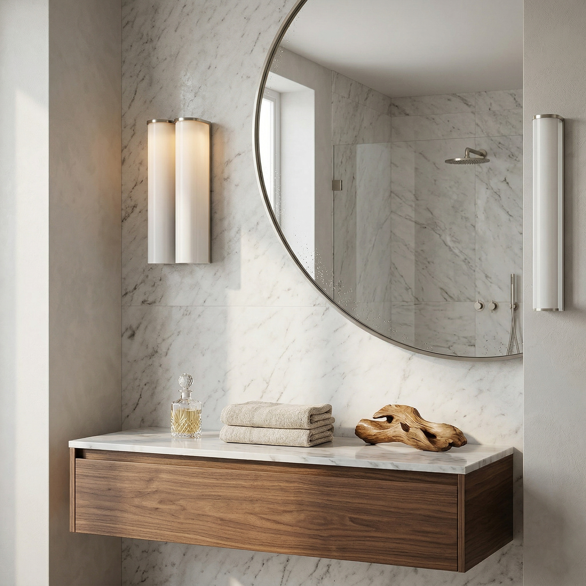 Aplique de pared tubular Olmiven