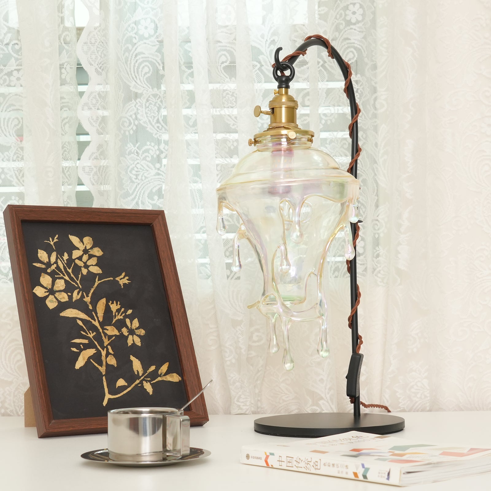 Lámpara de mesa Lunaio