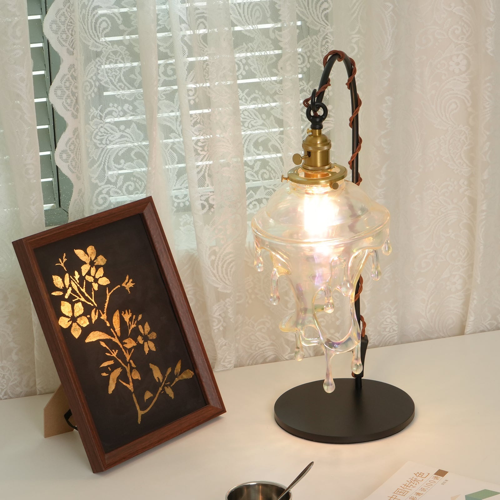 Lámpara de mesa Lunaio