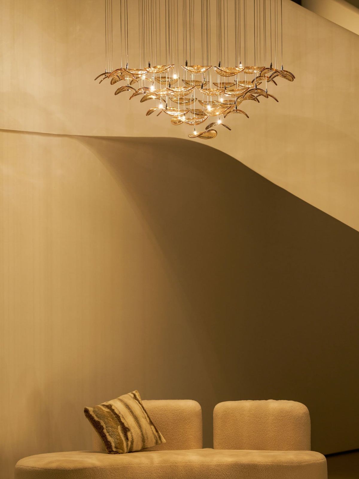 Wave Floating Leaf Chandelier – detail 38