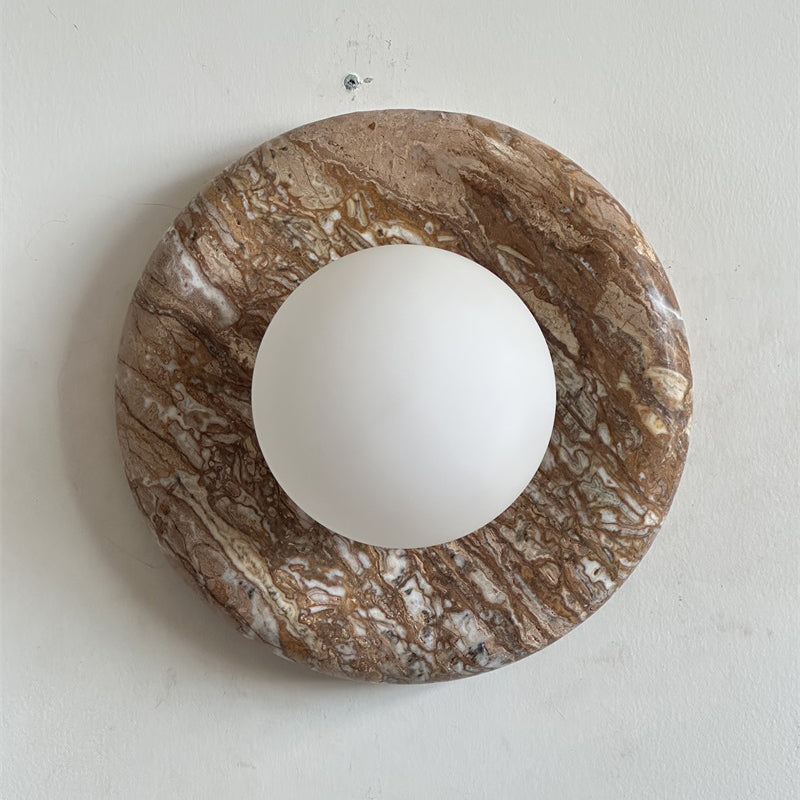 Aplique de pared redondo Liriouz