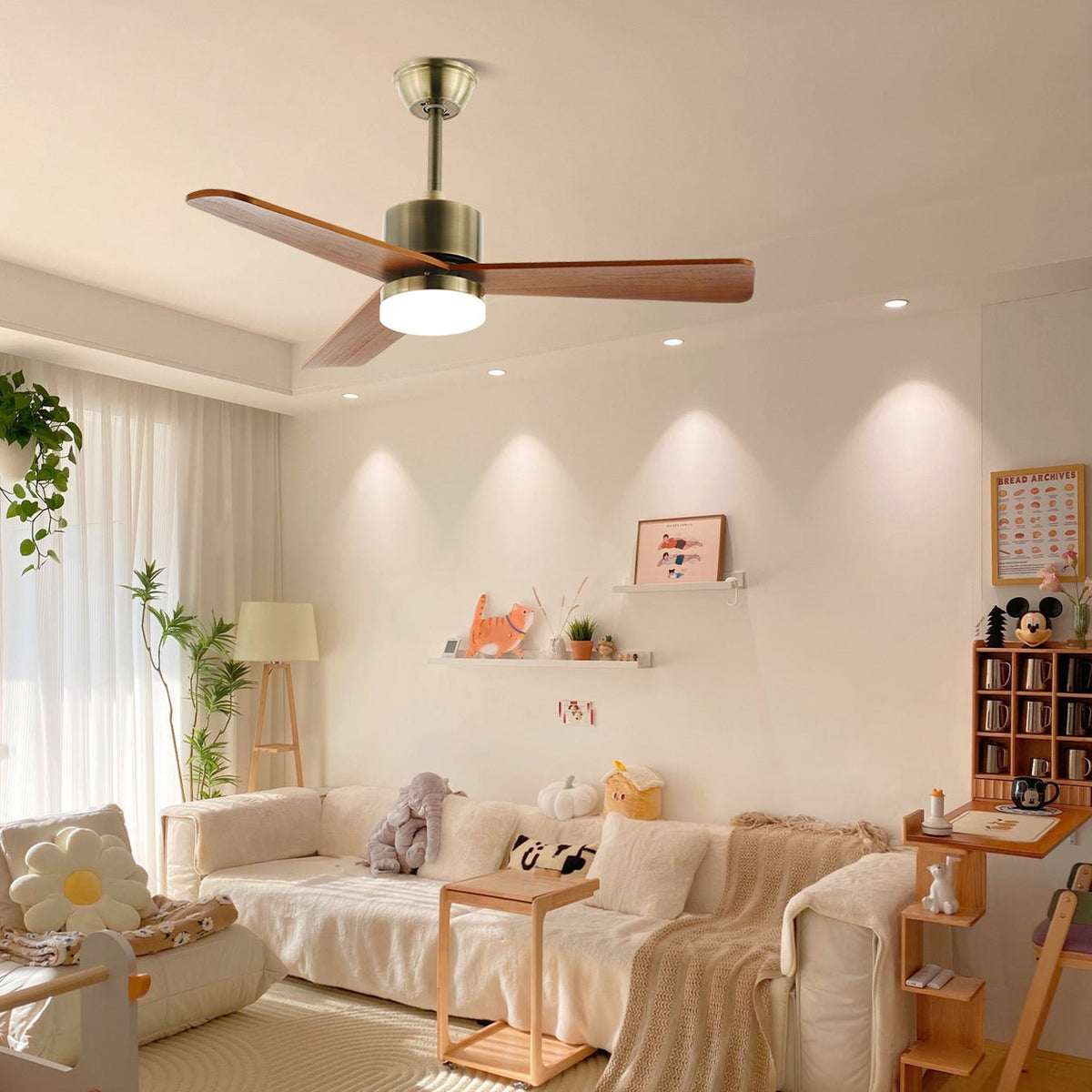 Ventilador de techo Floraoria