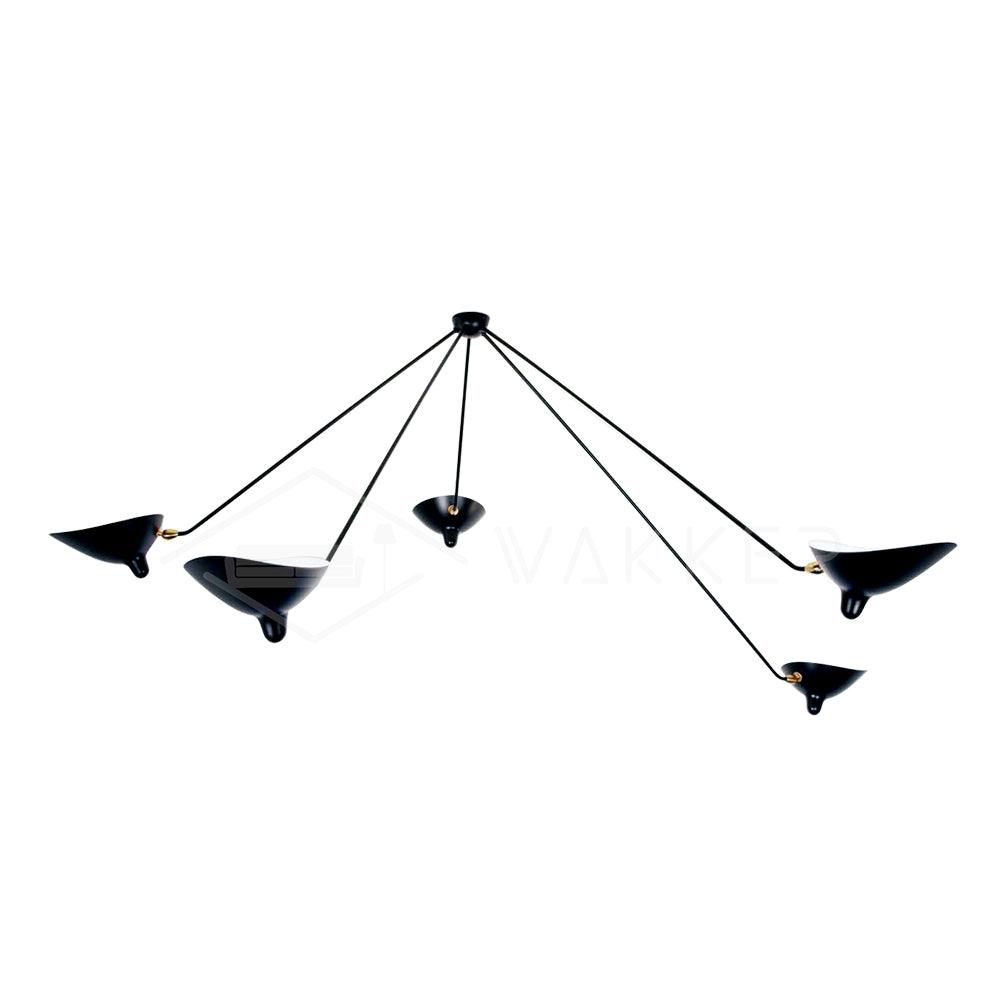 Multi-Arm Spider Ceiling Lamp B – detail 23