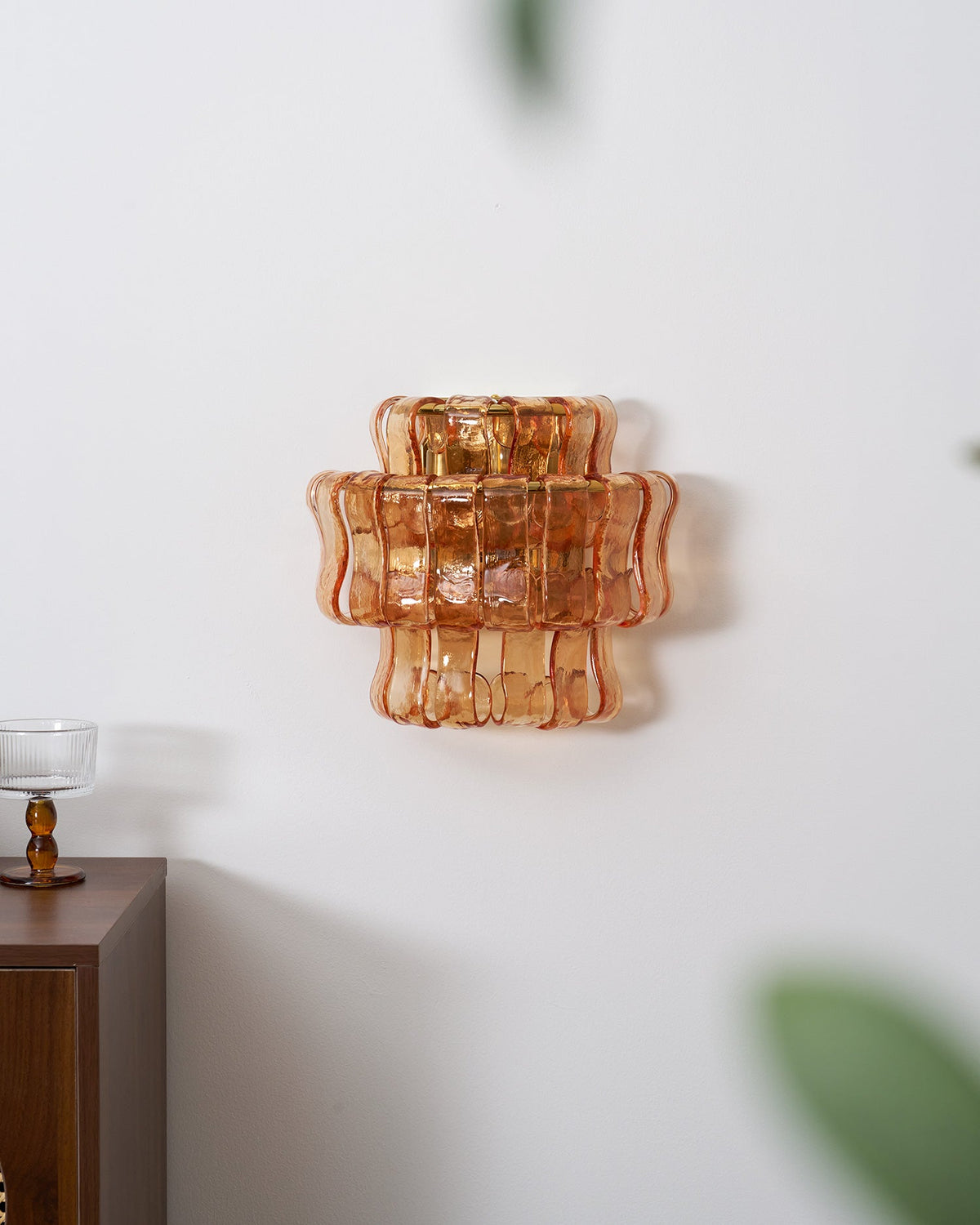 Aplique de pared acanalado Finaio