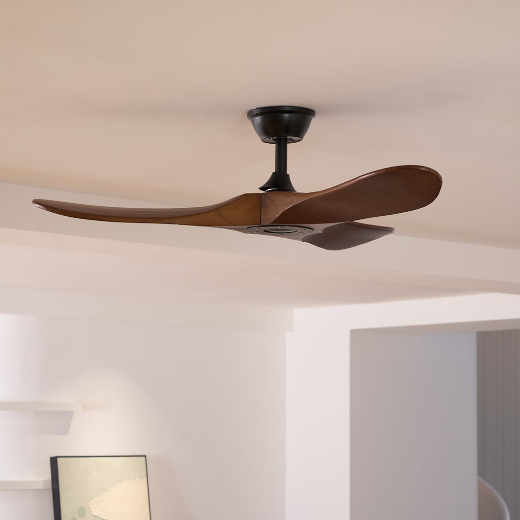 Ventilador de techo de madera Lorenna
